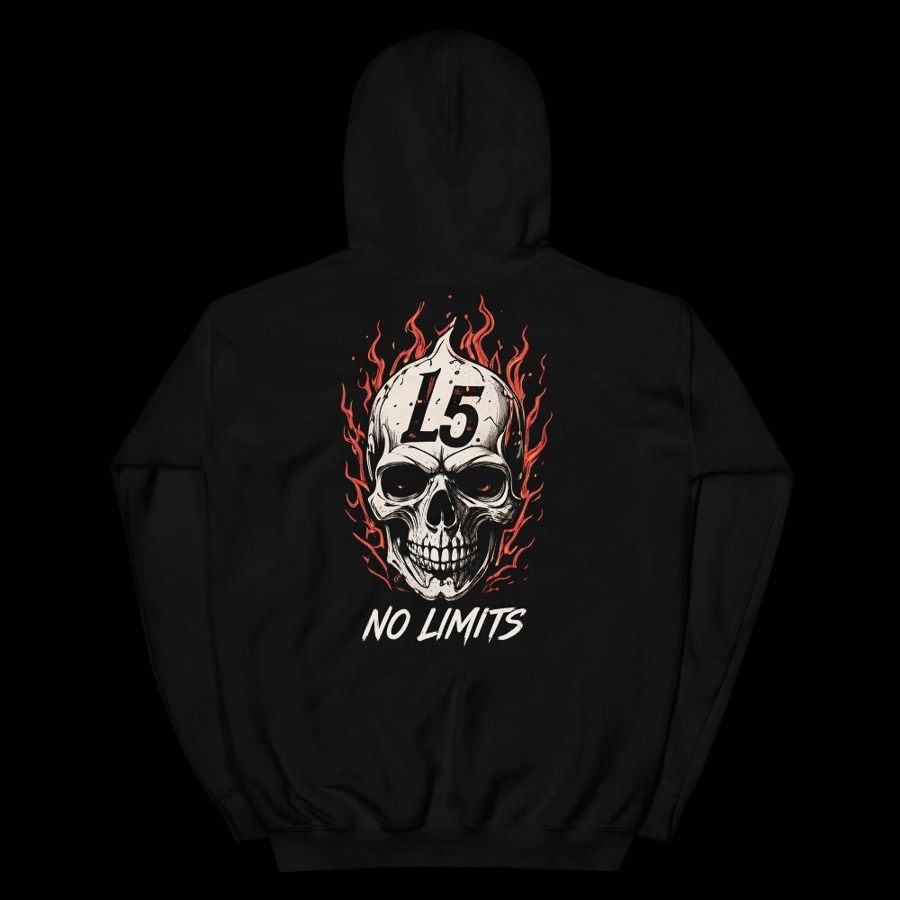 L5 No Limits Skull Hoodie